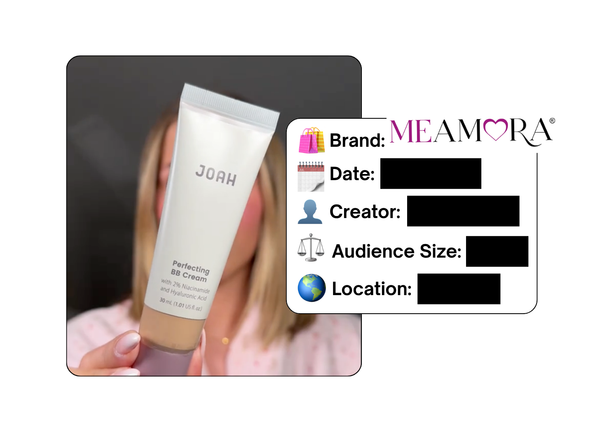 Spotted: MeAmora in a new paid collab