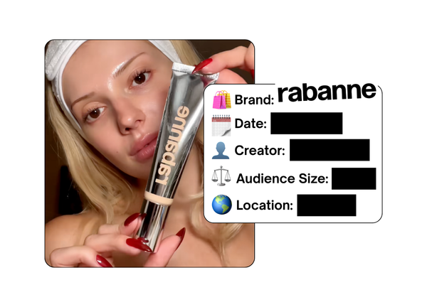 Spotted: Rabanne in a new paid collab