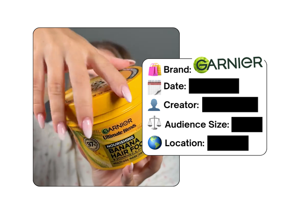 Spotted: Garnier in a new paid collab