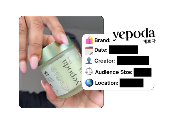 Spotted: Yepoda in a new paid collab