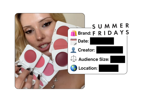 Spotted: Summer Fridays in a new paid collab