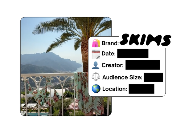 Spotted: Skims in a new paid collab