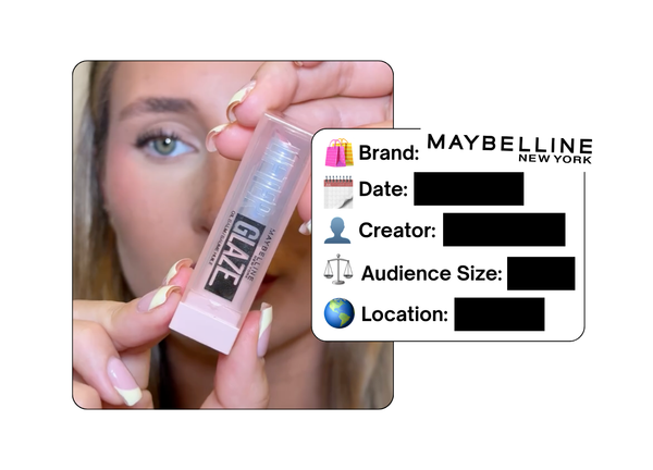 Spotted: Maybelline in a new paid collab