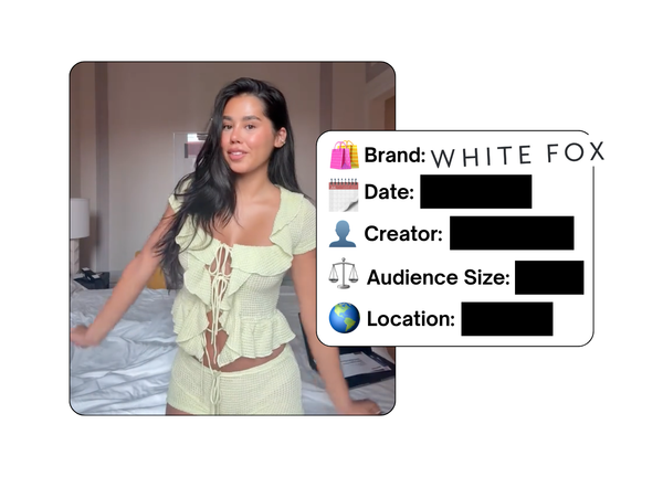 Spotted: ‎Whitefox Boutique in a new paid collab