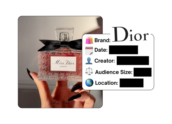Spotted: Dior Beauty in a new paid collab
