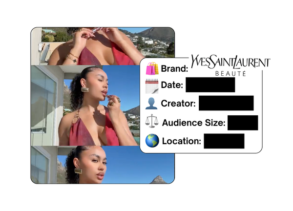 Spotted: YSL Beauty x Prada Beauty in a new paid collab