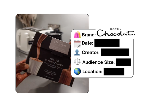 Spotted: Hotel Chocolat in a new paid collab