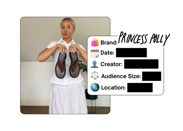 Spotted: Princess Polly in a new paid collab