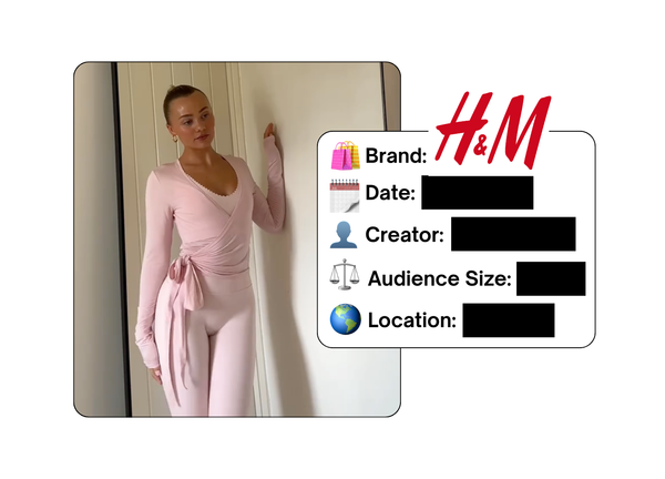 Spotted: H&M in a new paid collab