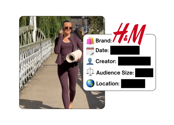 Spotted: H&M in a new paid collab