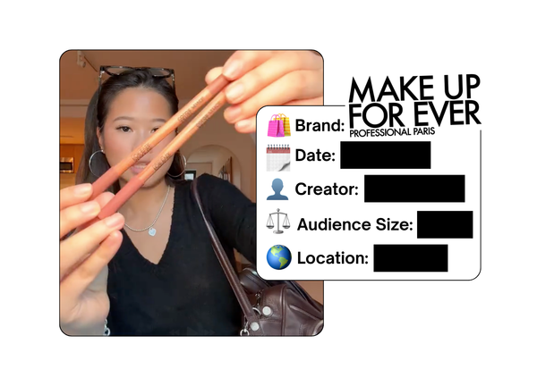 Spotted: Makeup Forever in a new paid collab