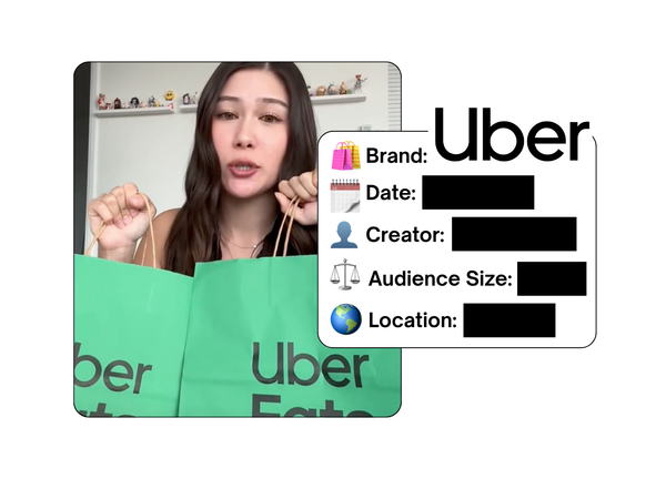 Spotted: Uber in a new paid collab