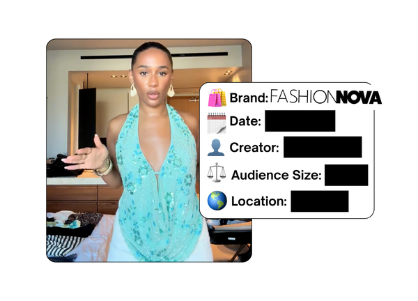 Spotted: Fashion Nova in a new paid collab