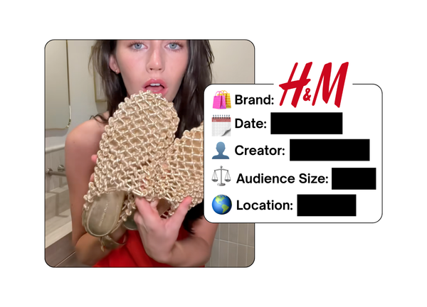 Spotted: H&M in a new paid collab