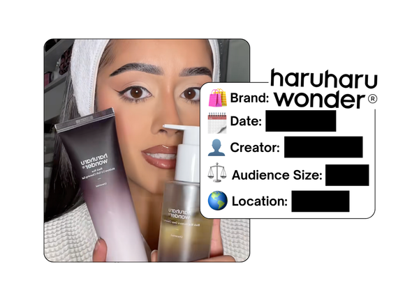 Spotted: Haruharu Wonder in a new paid collab