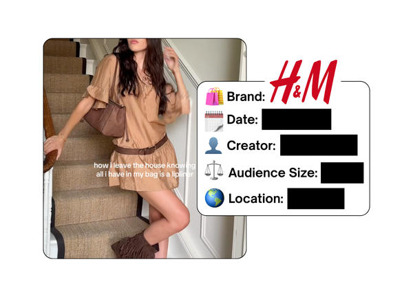 Spotted: H&M in a new paid collab