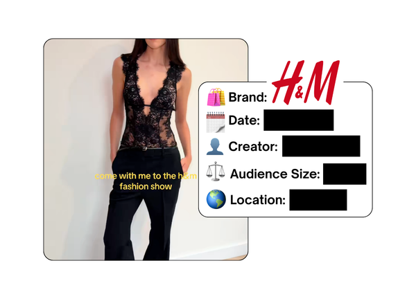 Spotted: H&M in a new paid collab