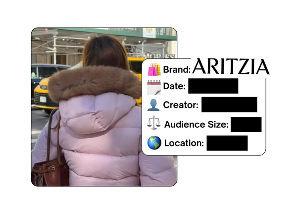 Spotted: Aritzia in a new paid collab