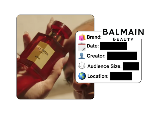 Spotted: Balmain Beauty in a new paid collab