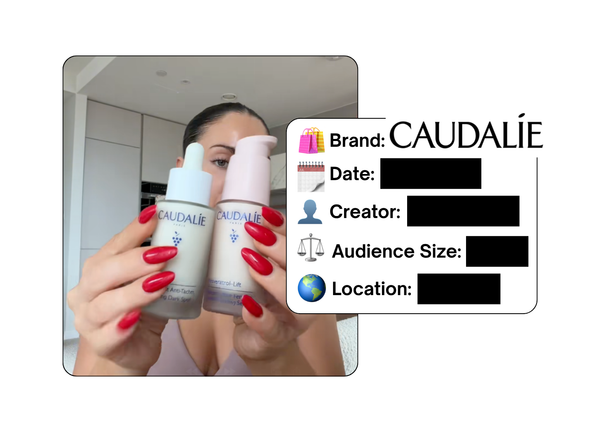 Spotted: Caudalie in a new paid collab