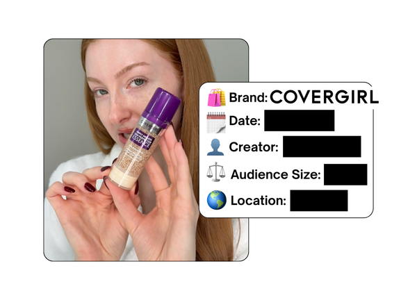 Spotted: COVERGIRL in a new paid collab