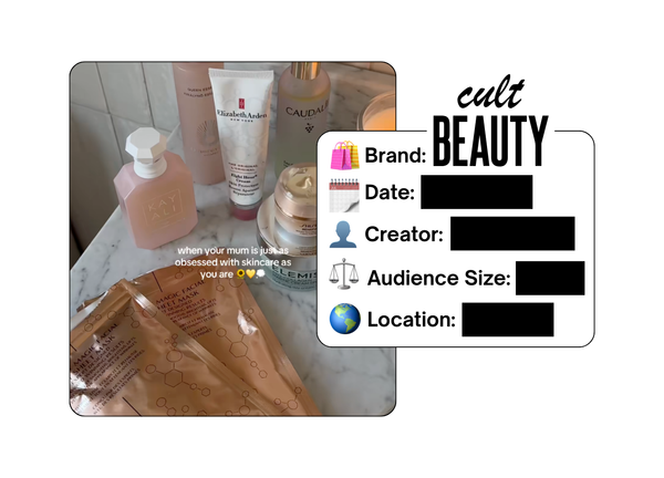 Spotted: Cult Beauty in a new paid collab