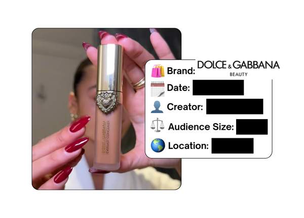 Spotted: Dolce&Gabbana Beauty in a new paid collab