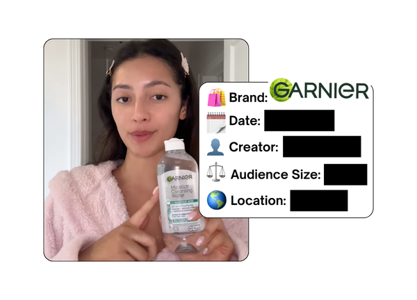Spotted: Garnier in a new paid collab