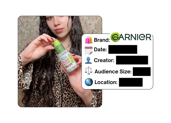 Spotted: Garnier in a new paid collab