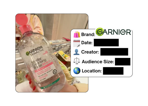 Spotted: Garnier in a new paid collab