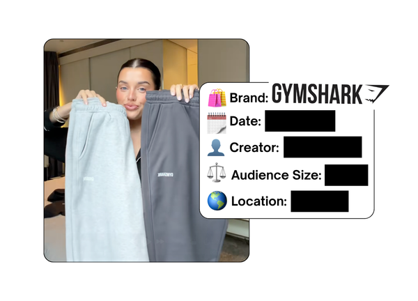 Spotted: Gymshark in a new paid collab