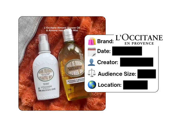 Spotted: L'Occitane in a new paid collab