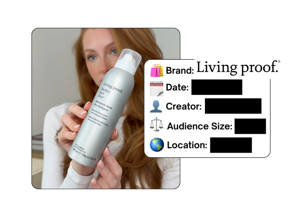 Spotted: Living Proof in a new paid collab