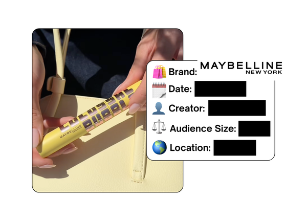 Spotted: Maybelline in a new paid collab