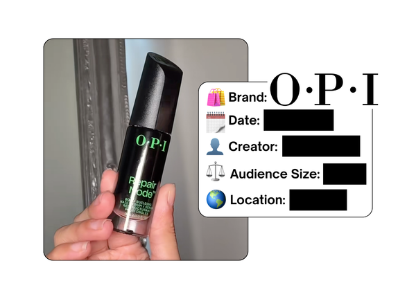 Spotted: OPI Nails in a new paid collab