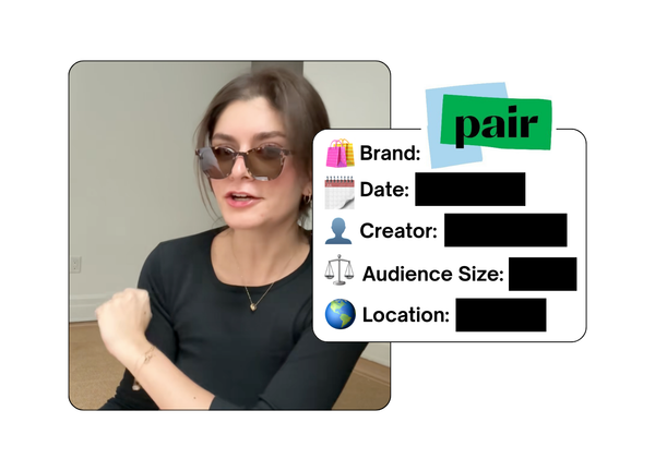 Spotted: Pair Eyewear in a new paid collab