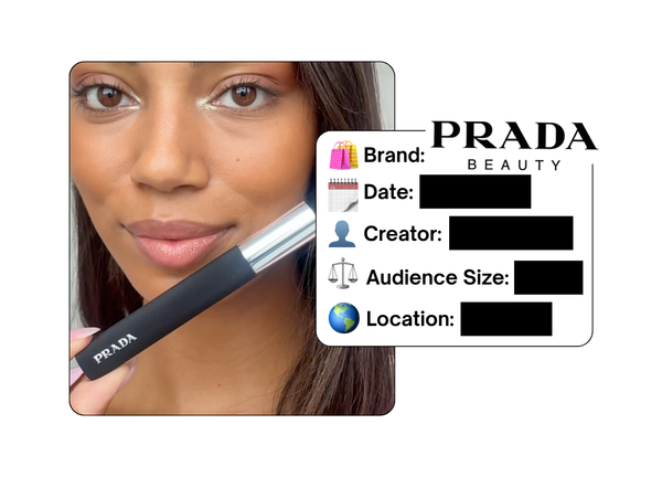 Spotted: Prada Beauty in a new paid collab