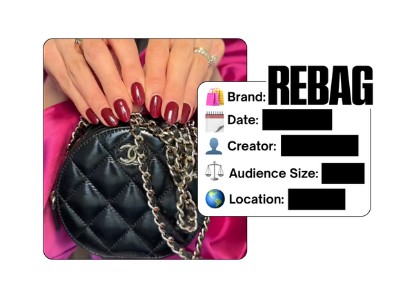 Spotted: Rebag in a new paid collab