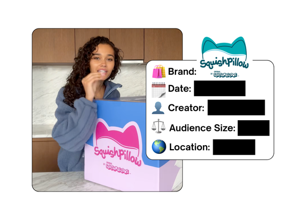 Spotted: SquishPillow in a new paid collab