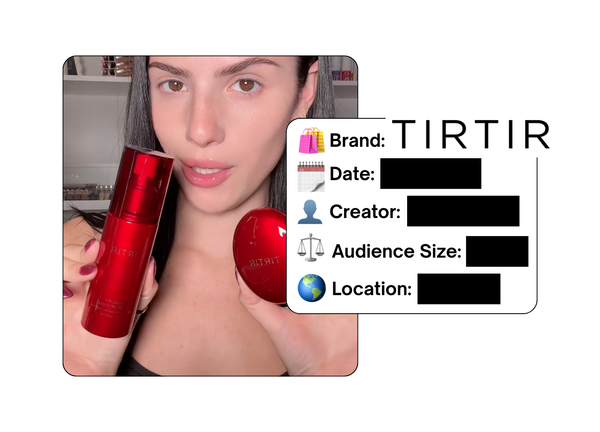 Spotted: TIRTIR in a new paid collab