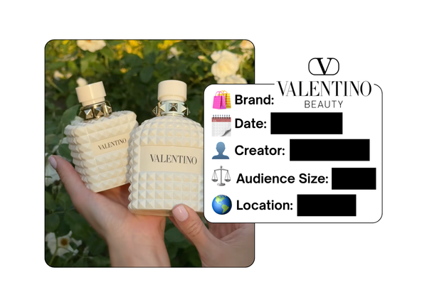 Spotted: Valentino Beauty in a new paid collab