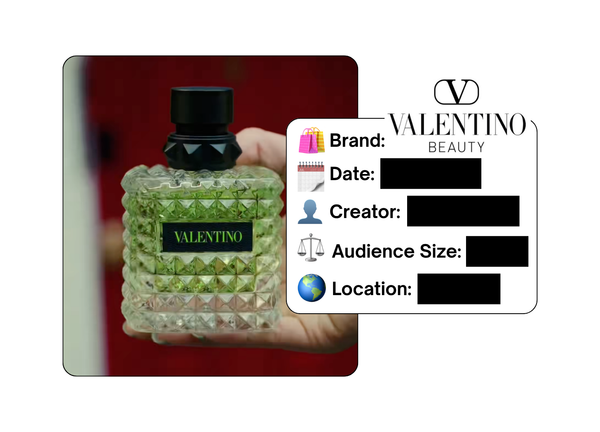 Spotted: Valentino Beauty in a new paid collab