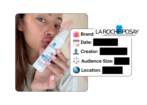 Spotted: La Roche-Posay in a new paid collab