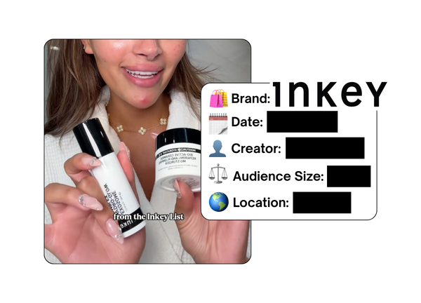 Spotted: The INKEY List in a new paid collab