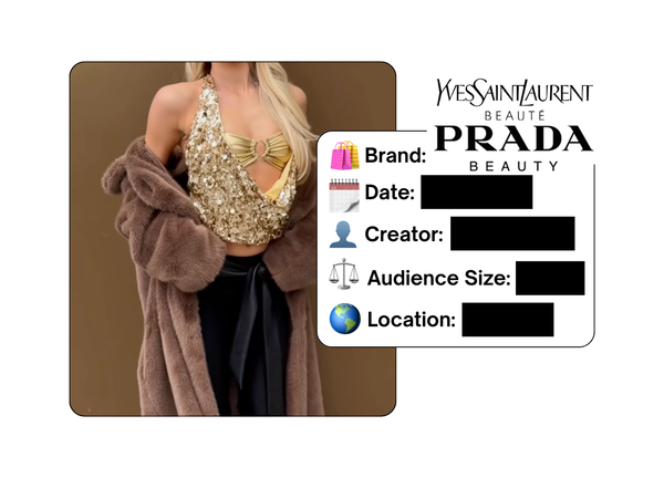 Spotted: YSL Beauty x Prada Beauty in a new paid collab