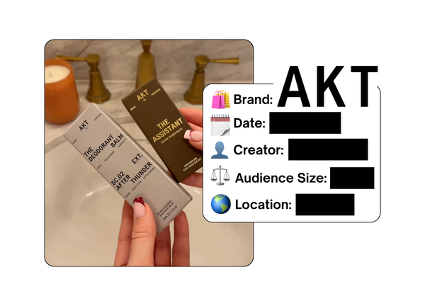 Spotted: AKT London in a new paid collab