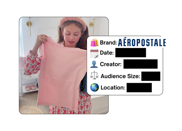 Spotted: Aeropostale in a new paid collab