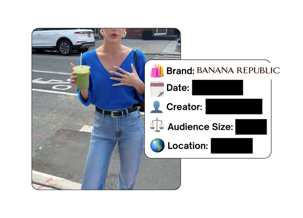 Spotted: Banana Republic in a new paid collab