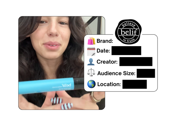 Spotted: Belif in a new paid collab