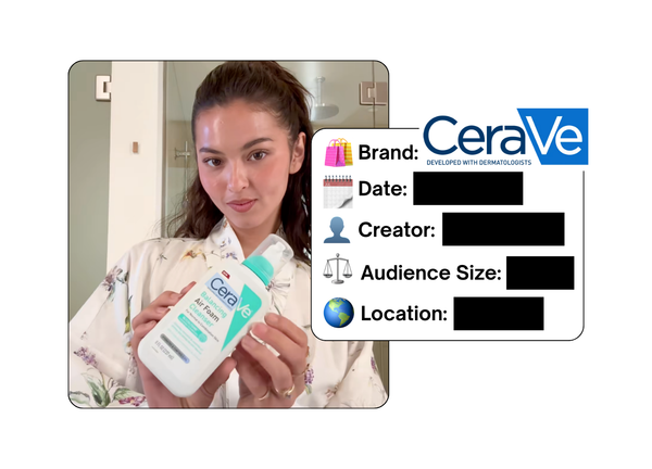 Spotted: CeraVe in a new paid collab